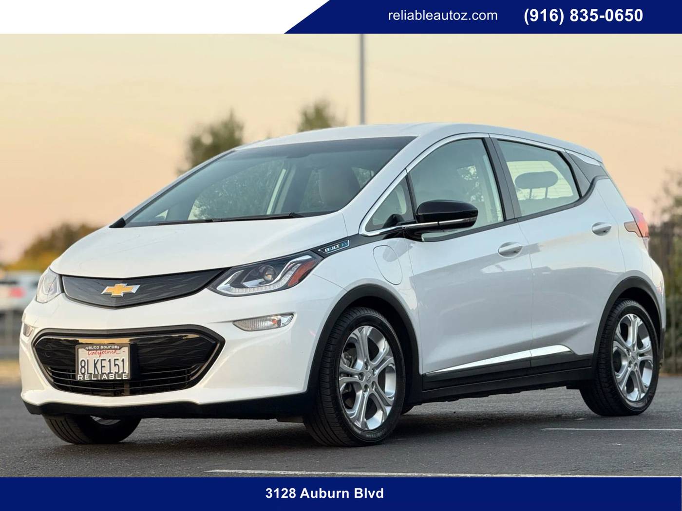 2019 Chevrolet Bolt EV LT — Hatchback — 48,987 mi — Sacramento, CA