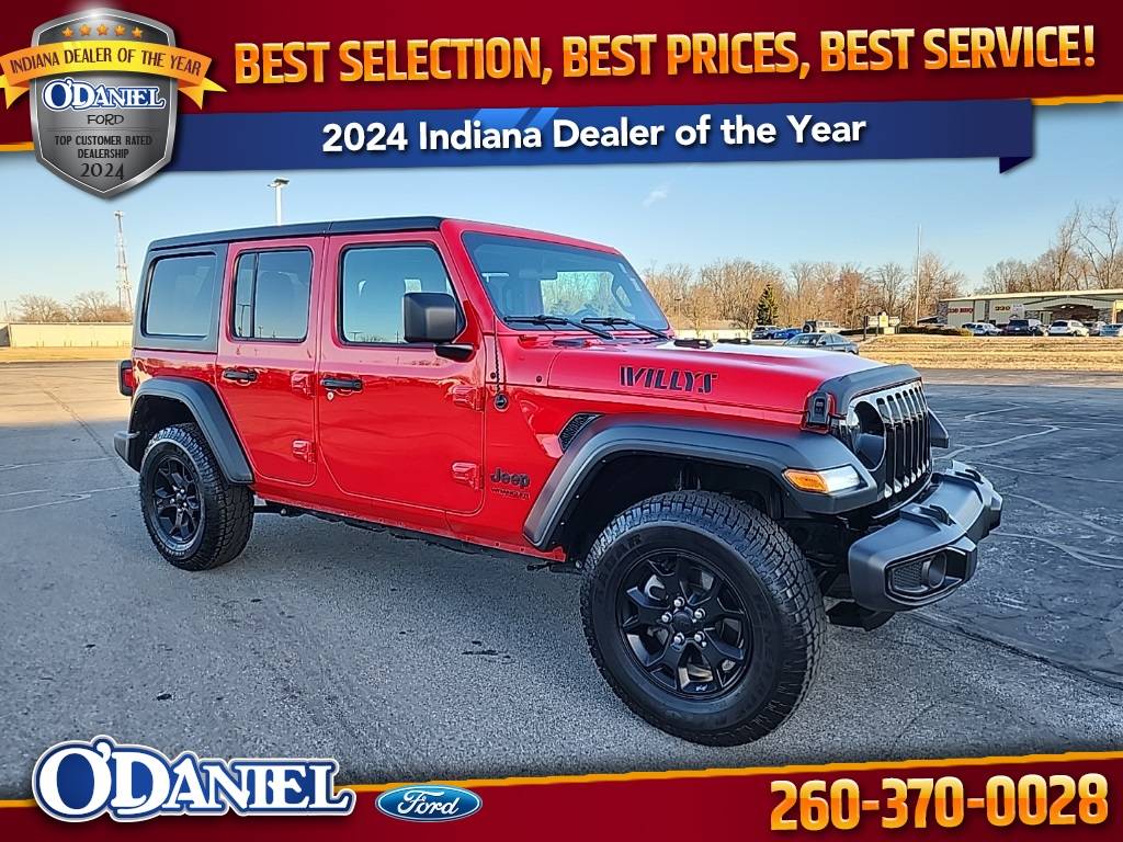 2022 Jeep Wrangler Willys Sport — SUV — 48,005 mi — New Haven, IN