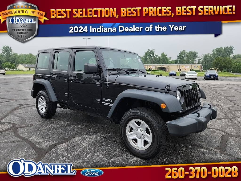 2017 Jeep Wrangler Sport — SUV — 80,242 mi — New Haven, IN