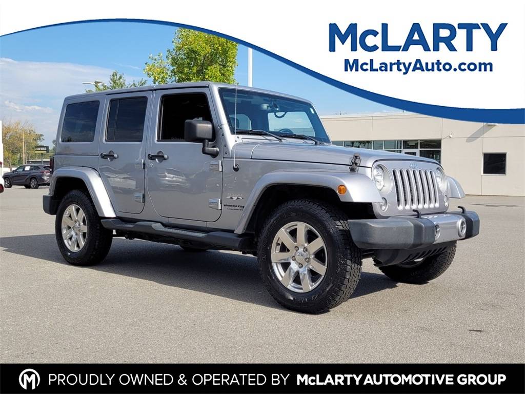 2018 Jeep Wrangler Sahara — SUV — 74,392 mi — North Little Rock, AR