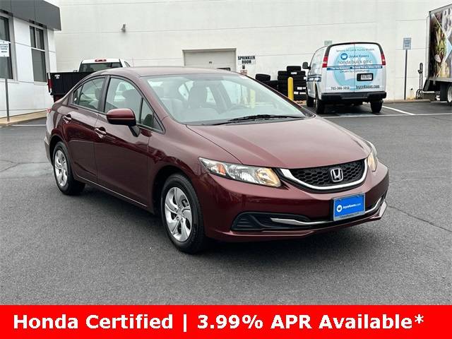2015 Honda Civic LX — Sedan — 77,267 mi — Manassas, VA