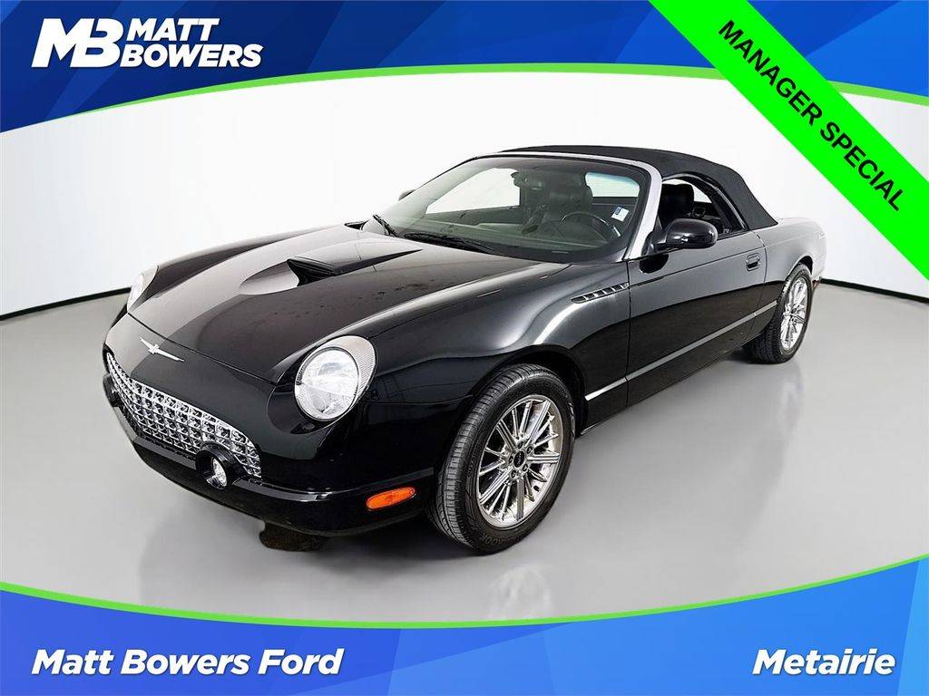 2002 Ford Thunderbird Deluxe — Convertible — 24,796 mi — Metairie, LA