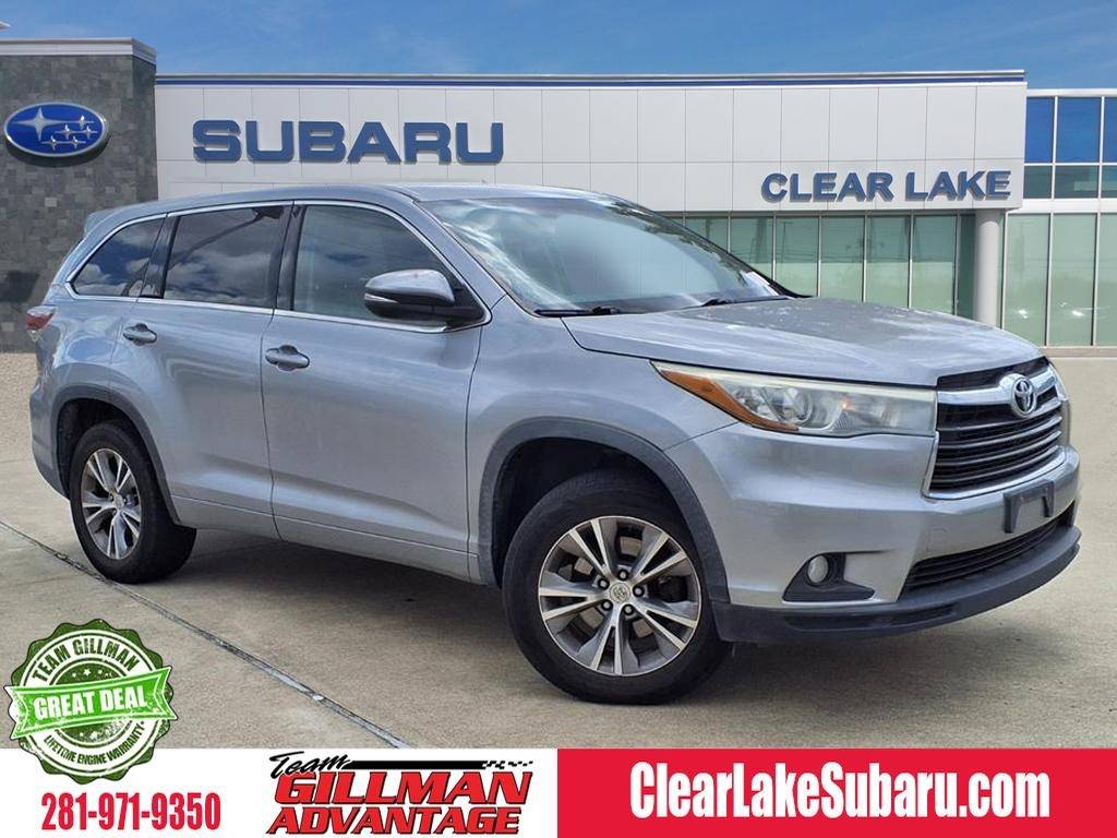 2015 Toyota Highlander LE V6 — SUV — 148,447 mi — Houston, TX