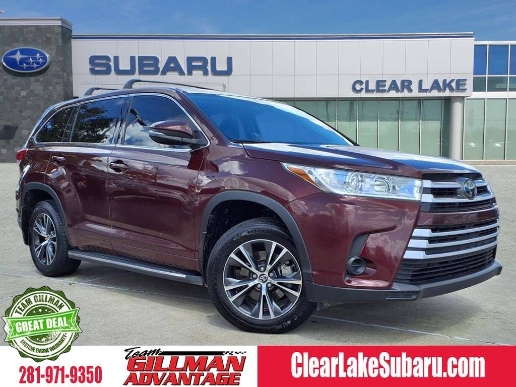 2018 Toyota Highlander LE V6 — SUV — 89,429 mi — Houston, TX