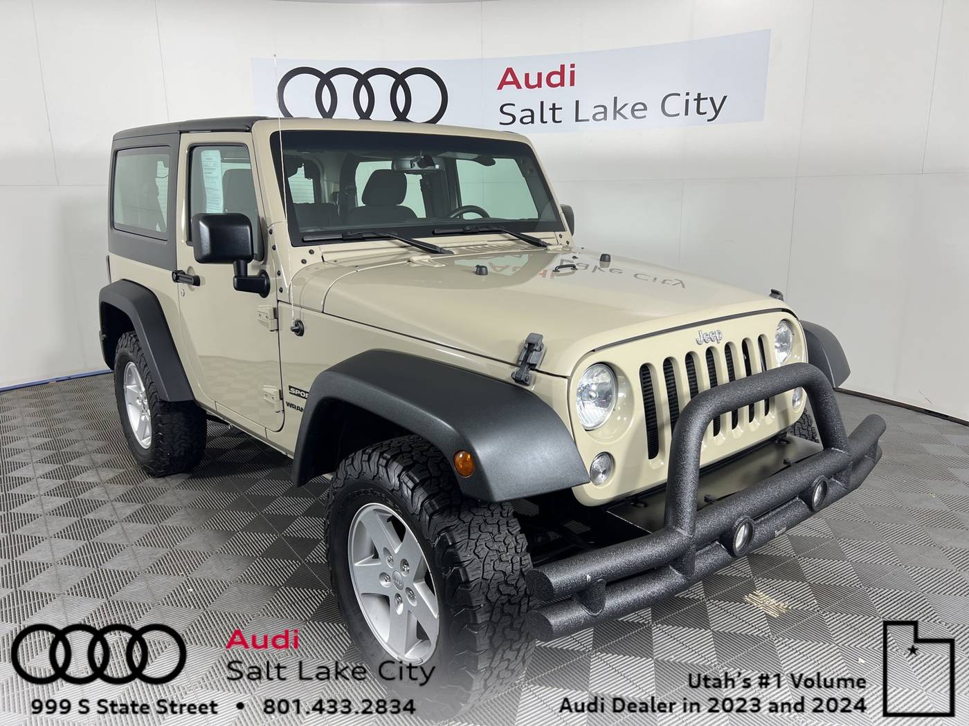 2017 Jeep Wrangler Sport — SUV — 35,124 mi — Salt Lake City, UT