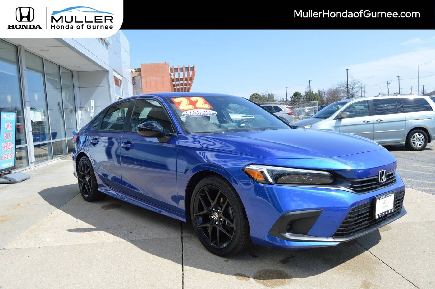 2022 Honda Civic Sport — Sedan — 6,677 mi — Gurnee, IL