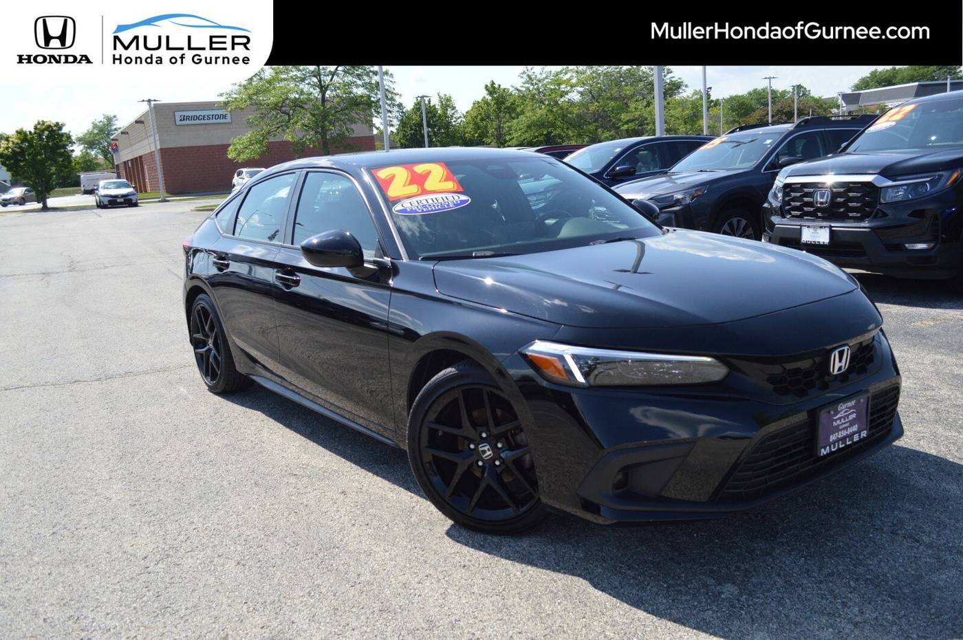 2022 Honda Civic Sport — Hatchback — 25,222 mi — Gurnee, IL