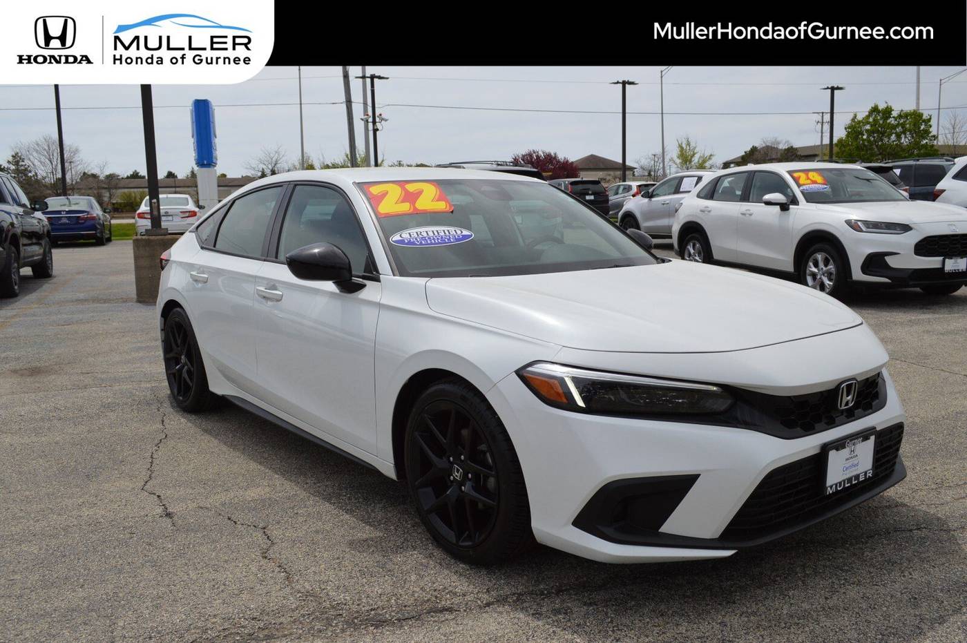 2022 Honda Civic Sport — Hatchback — 48,930 mi — Gurnee, IL