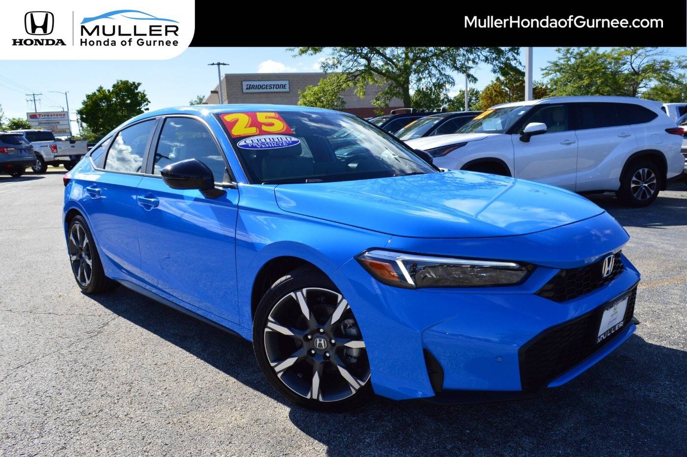 2025 Honda Civic Hybrid Sport Touring — Hatchback — 5,006 mi — Gurnee, IL
