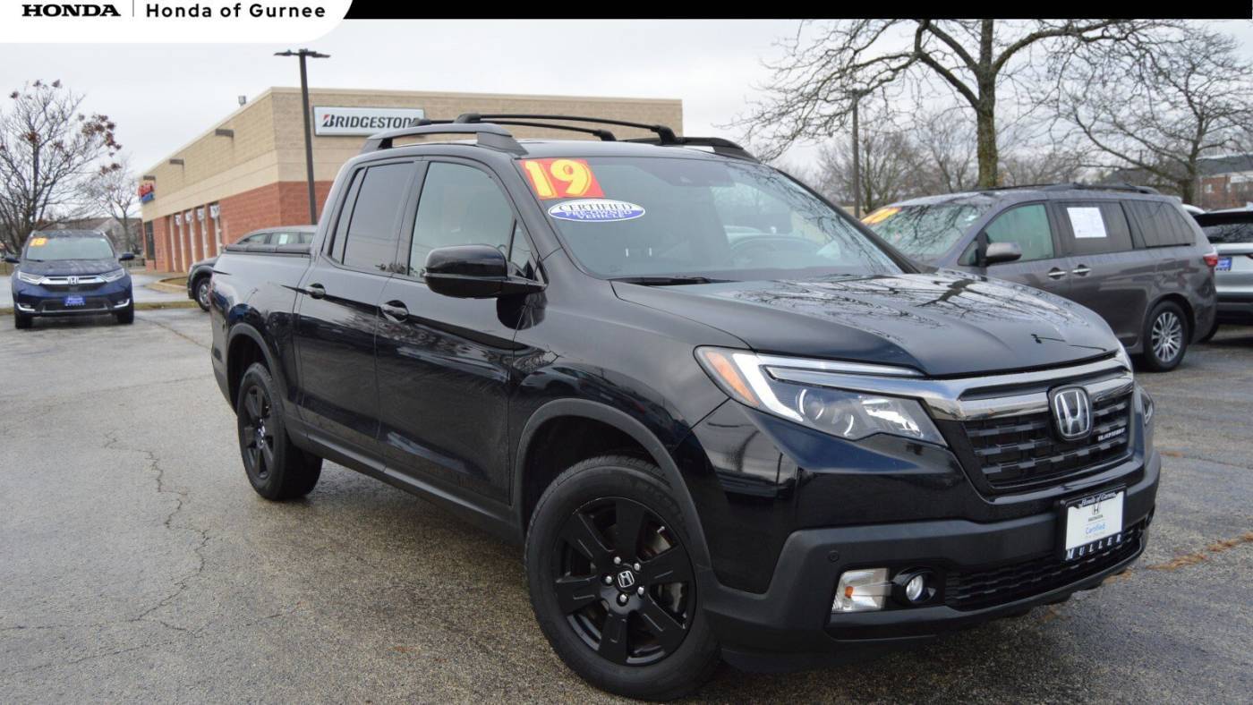2019 Honda Ridgeline Black Edition — Pickup Truck — 50,973 mi — Gurnee, IL