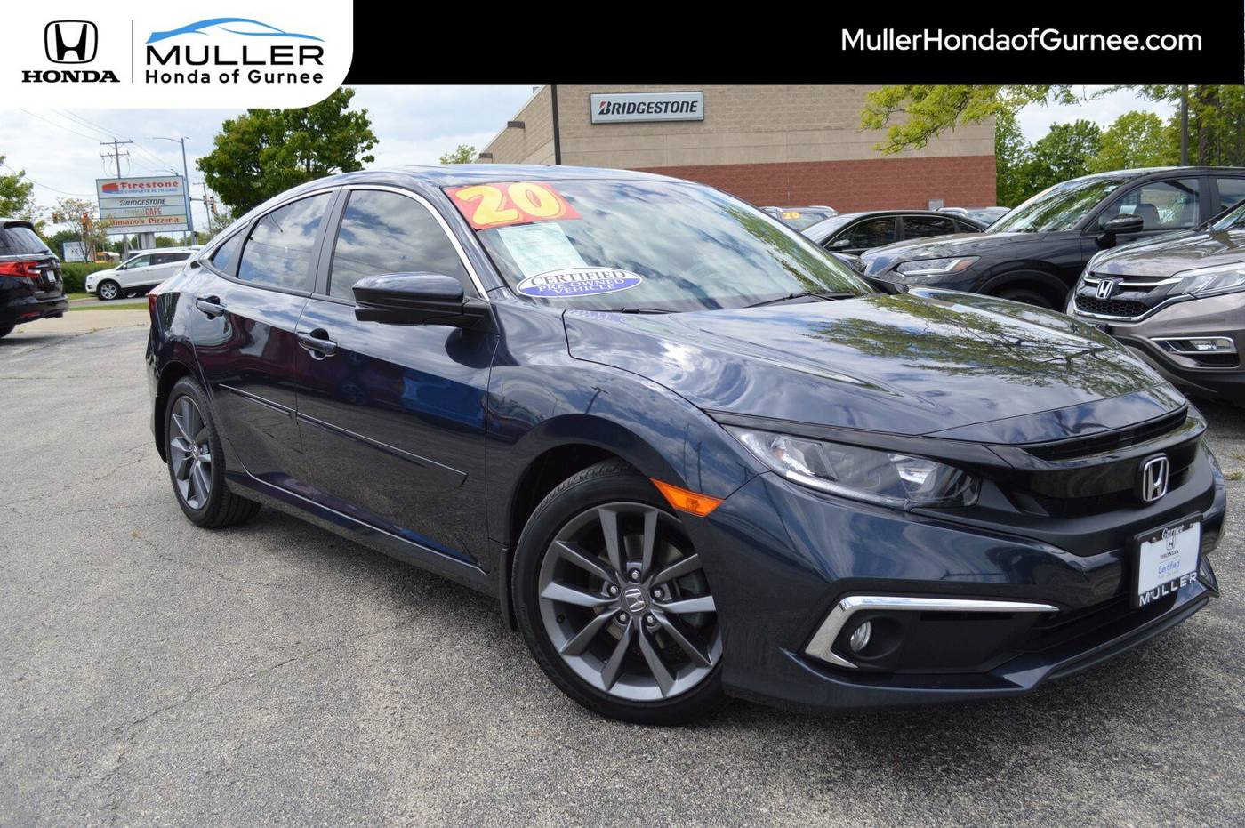 2020 Honda Civic EX — Sedan — 56,506 mi — Gurnee, IL