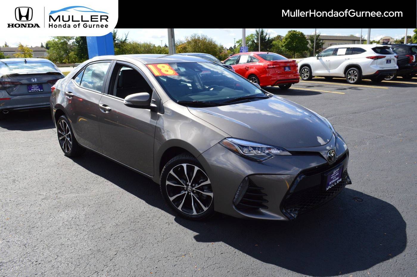2018 Toyota Corolla LE — Sedan — 39,456 mi — Gurnee, IL