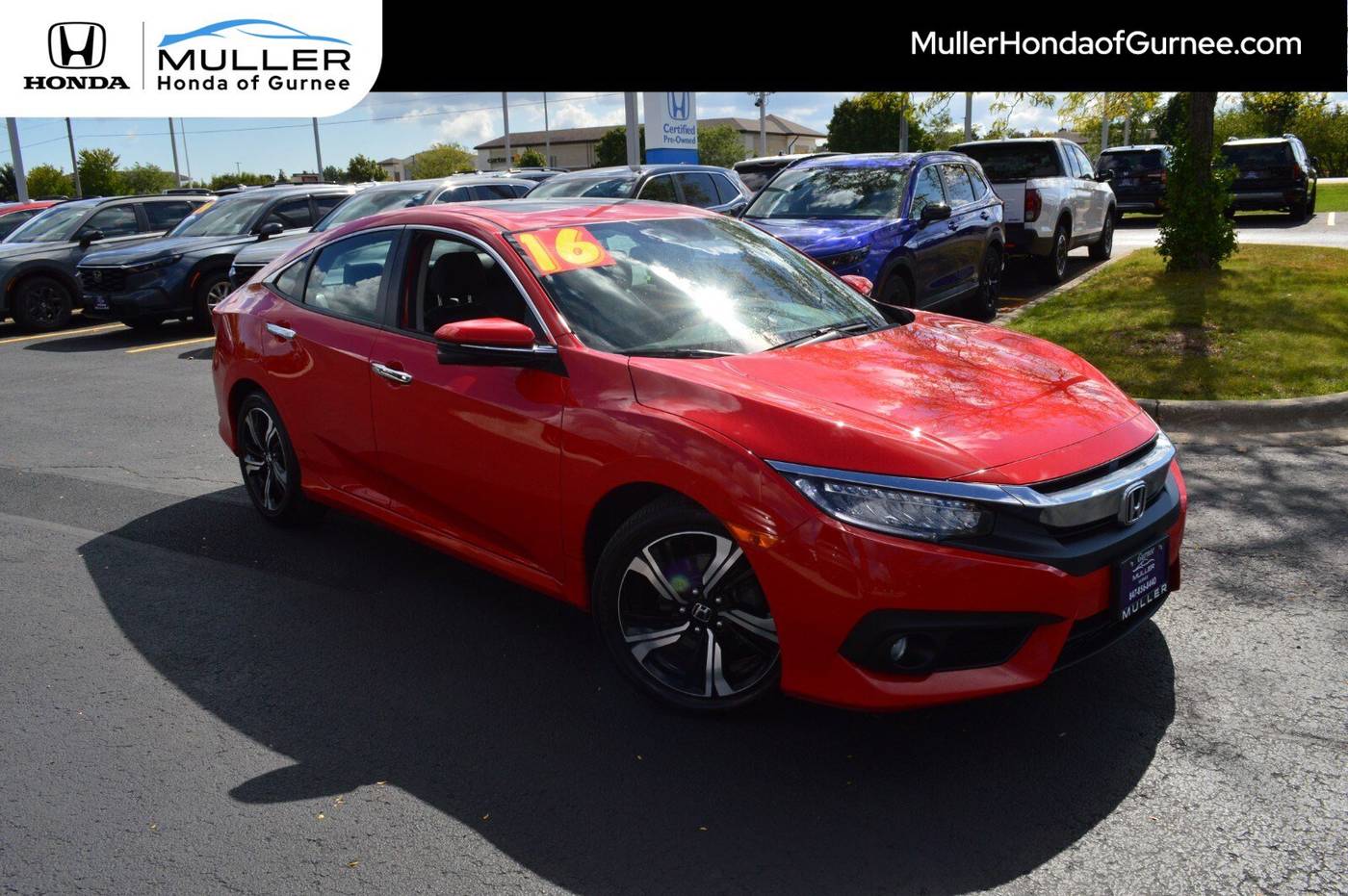 2016 Honda Civic Touring — Sedan — 101,502 mi — Gurnee, IL