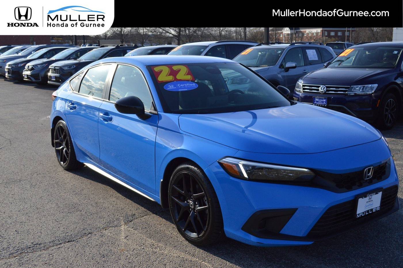 2022 Honda Civic Sport — Hatchback — 42,427 mi — Gurnee, IL