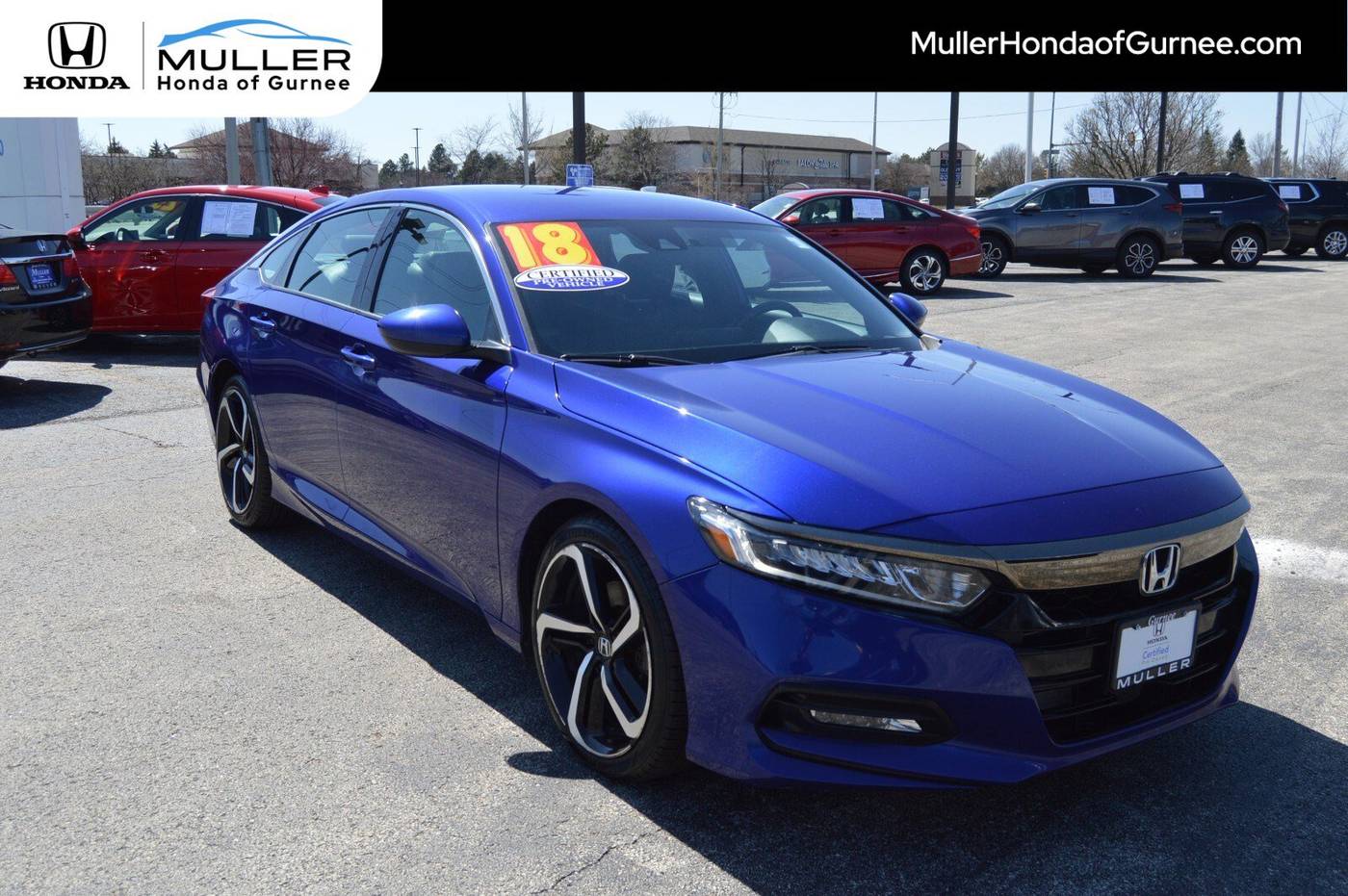 2018 Honda Accord Sport — Sedan — 145,348 mi — Gurnee, IL