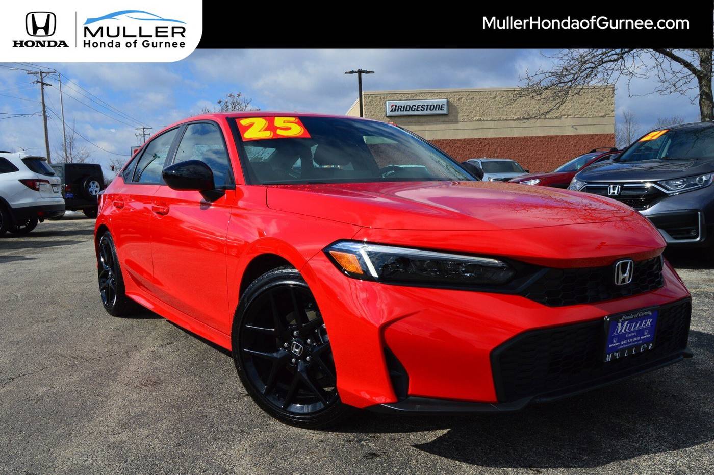 2025 Honda Civic Sport — Sedan — 1,060 mi — Gurnee, IL