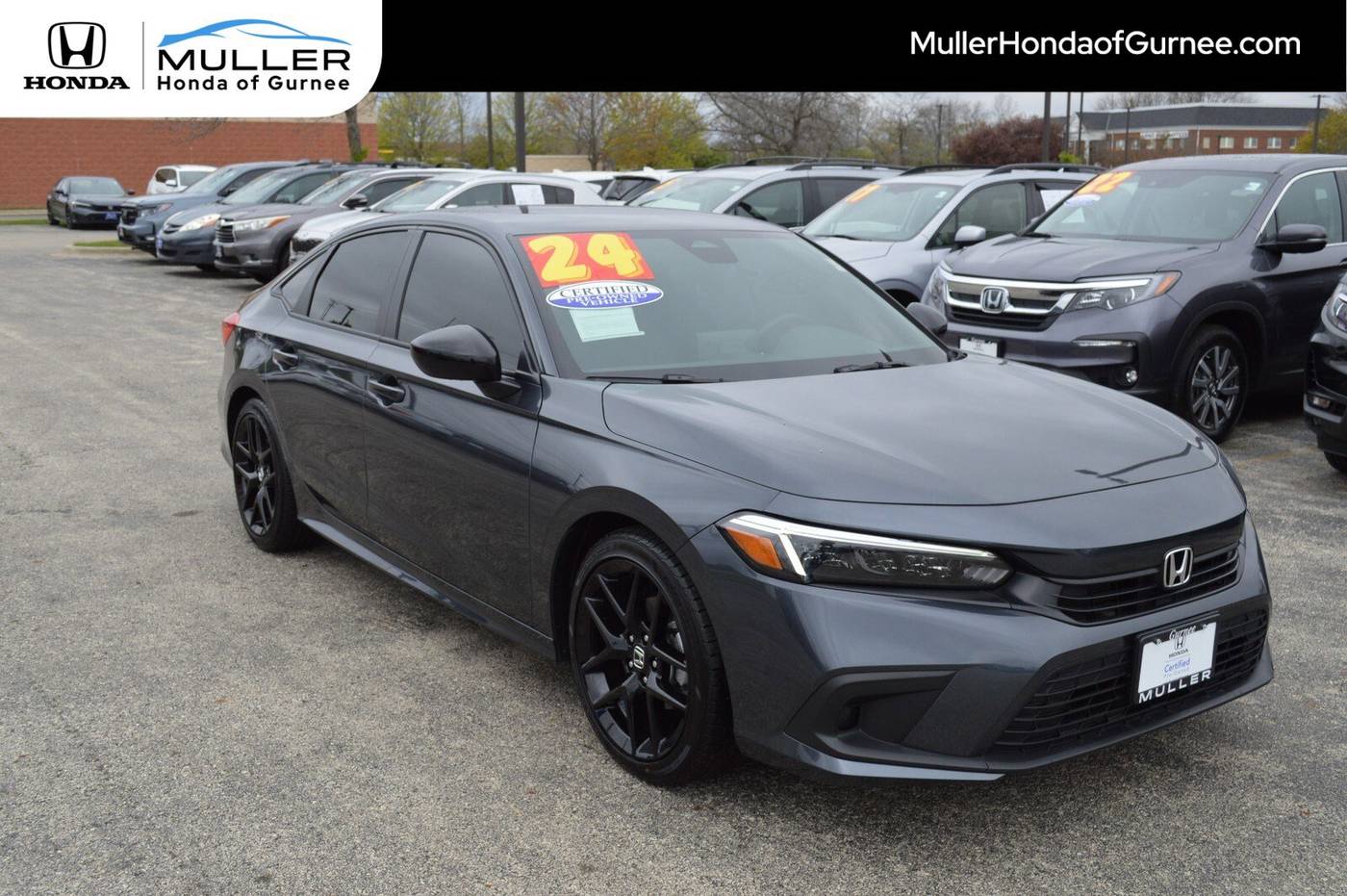 2024 Honda Civic Sport — Sedan — 8,199 mi — Gurnee, IL