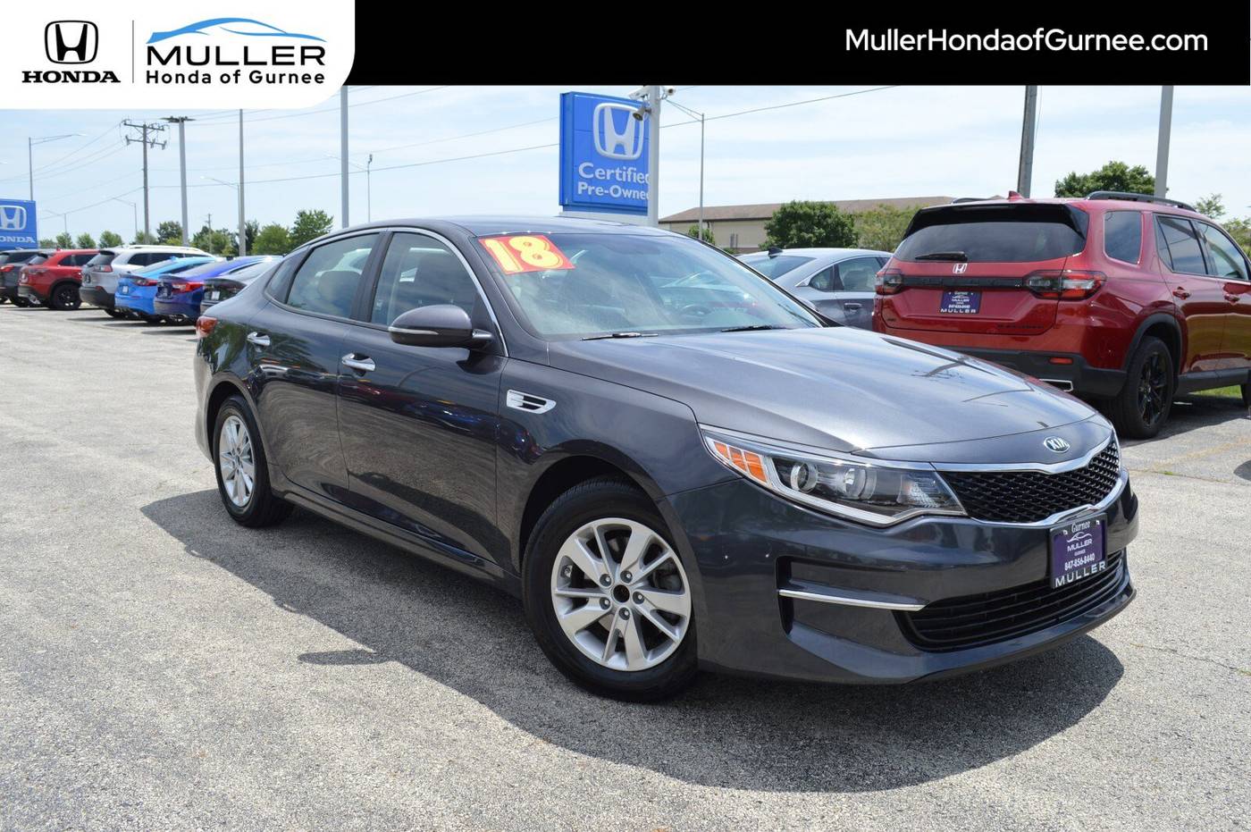 2018 Kia Optima LX — Sedan — 87,757 mi — Gurnee, IL
