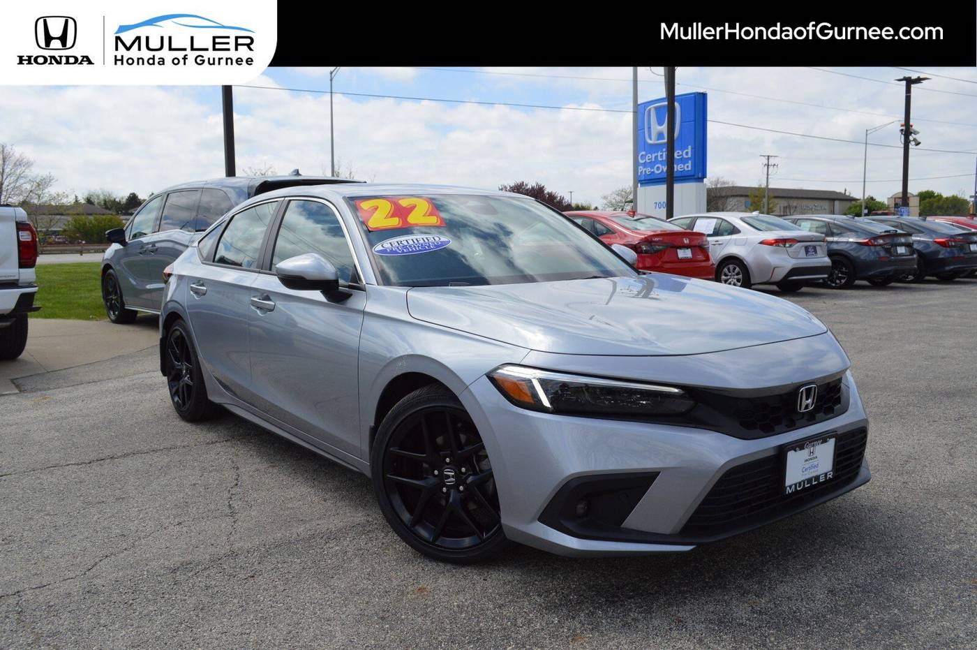 2022 Honda Civic Sport Touring — Hatchback — 17,855 mi — Gurnee, IL
