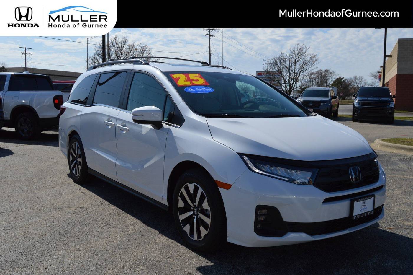 2025 Honda Odyssey EX-L — Minivan — 1,576 mi — Gurnee, IL
