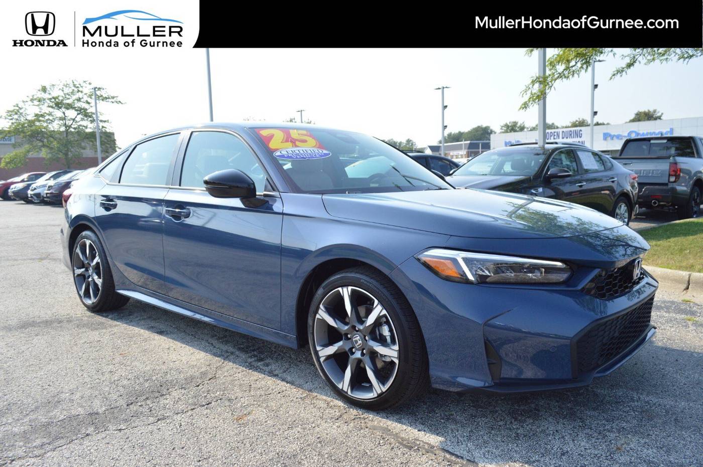 2025 Honda Civic Hybrid Sport Touring — Sedan — 2,550 mi — Gurnee, IL