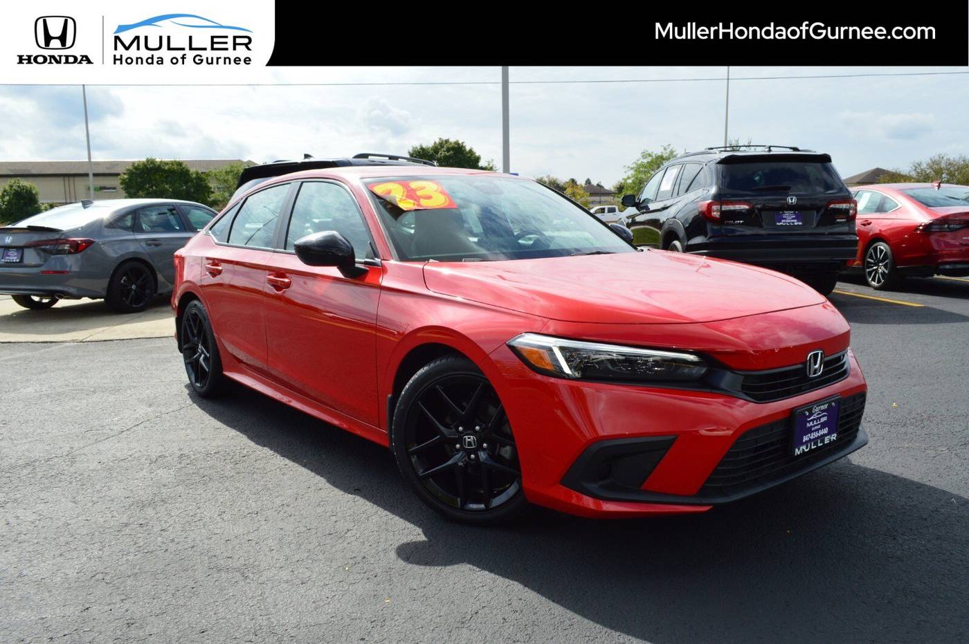 2023 Honda Civic Sport — Sedan — 27,894 mi — Gurnee, IL