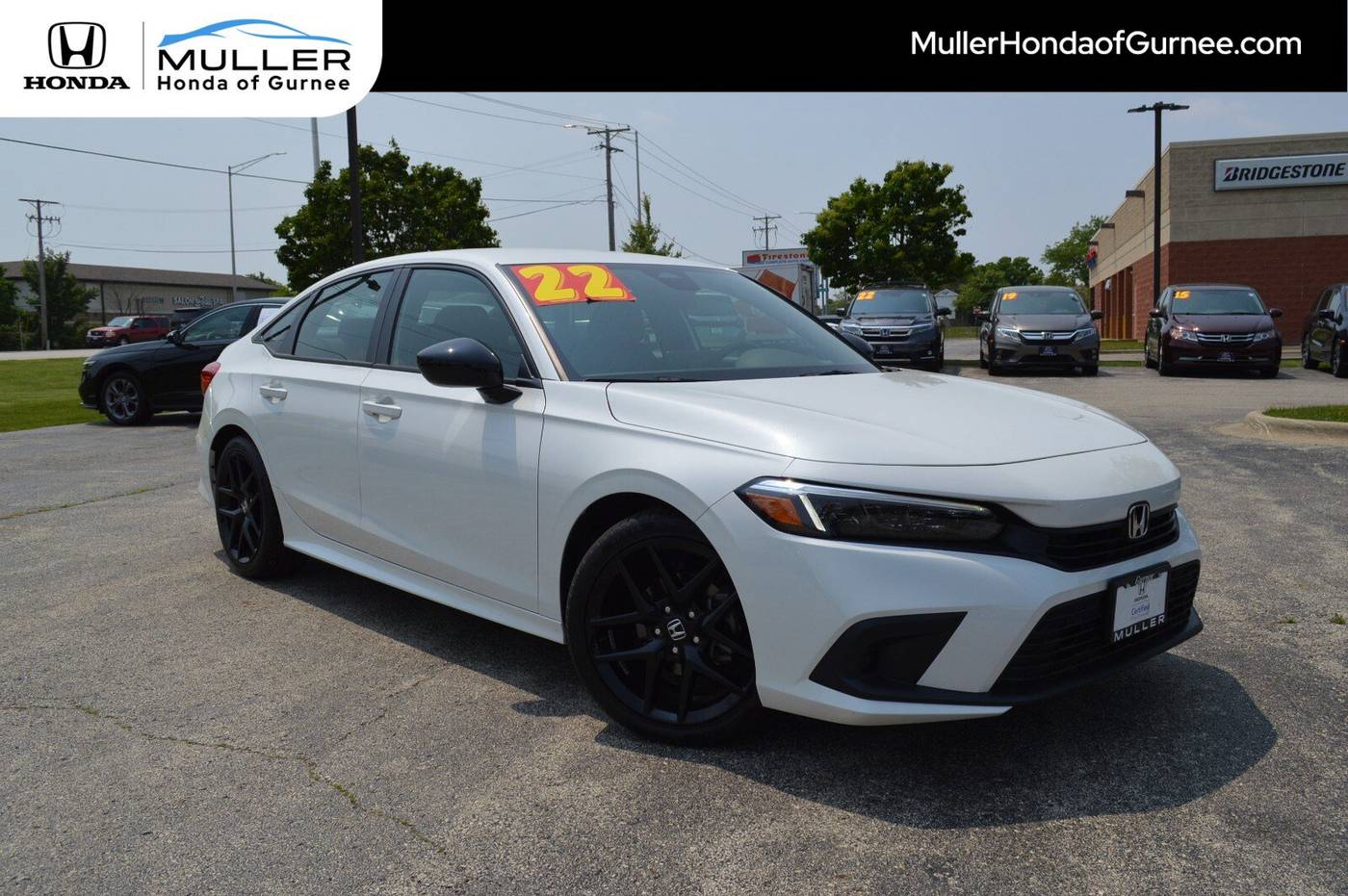 2022 Honda Civic Sport — Sedan — 25,483 mi — Gurnee, IL