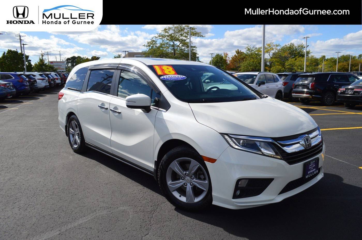 2018 Honda Odyssey EX-L — Minivan — 106,369 mi — Gurnee, IL