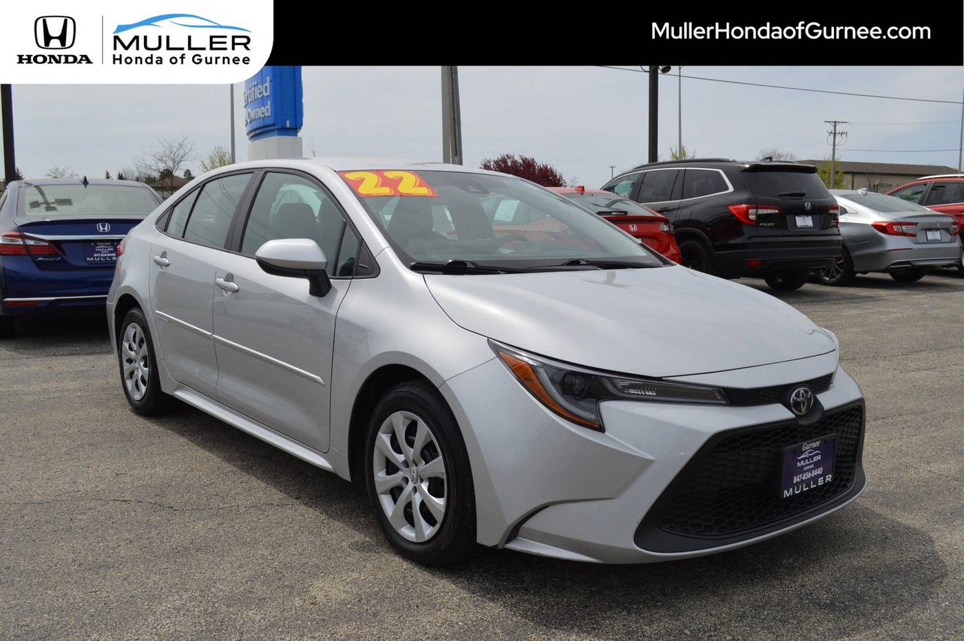 2022 Toyota Corolla LE — Sedan — 163,479 mi — Gurnee, IL