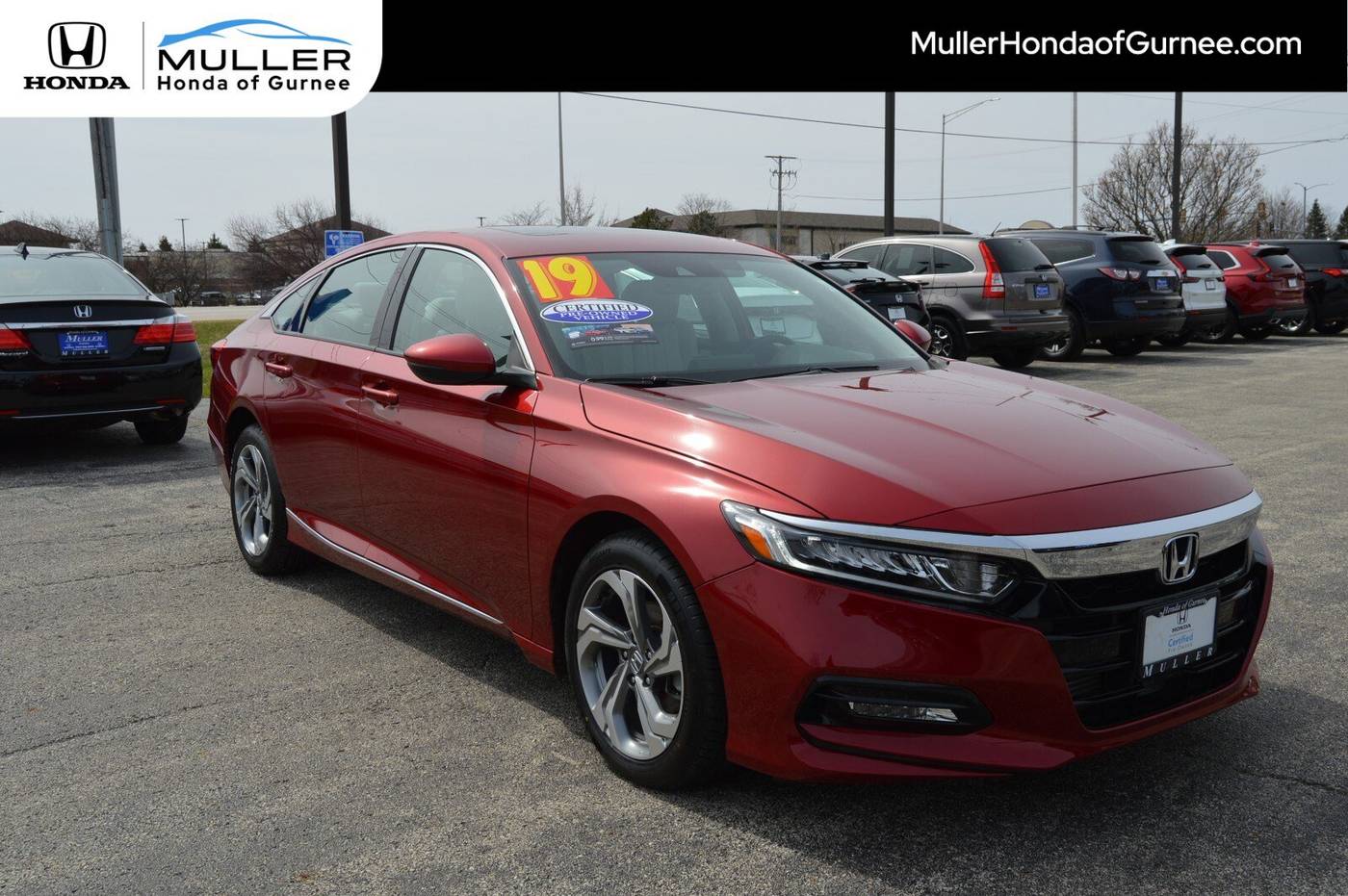 2019 Honda Accord EX-L — Sedan — 34,582 mi — Gurnee, IL