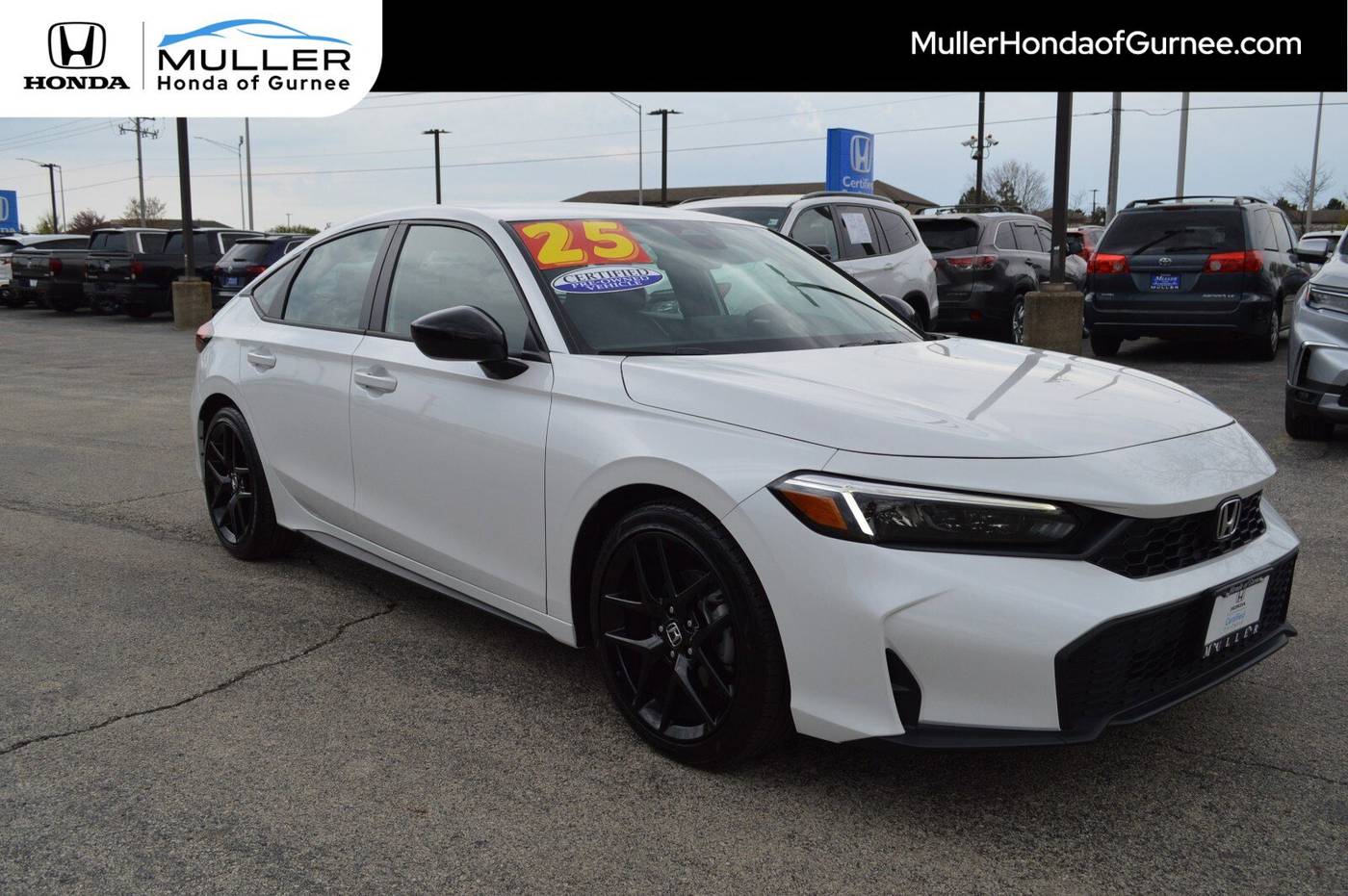 2025 Honda Civic Sport — Hatchback — 1,948 mi — Gurnee, IL
