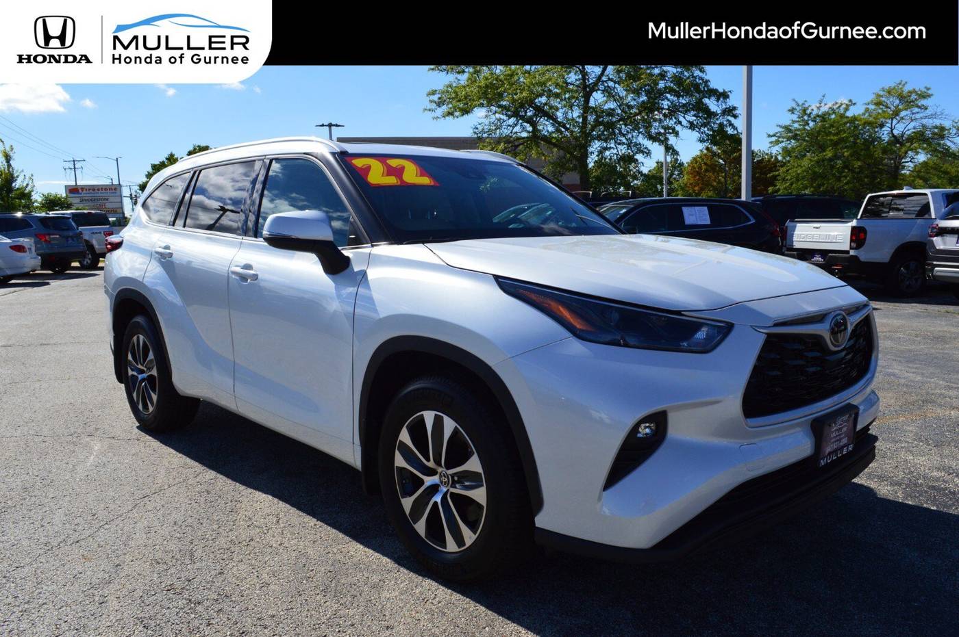 2022 Toyota Highlander XLE — SUV — 21,201 mi — Gurnee, IL