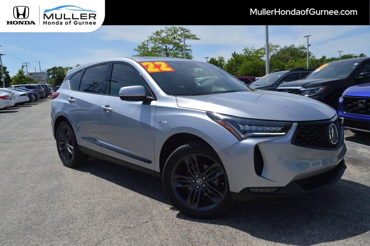 2022 Acura RDX A-Spec Package — SUV — 27,471 mi — Gurnee, IL