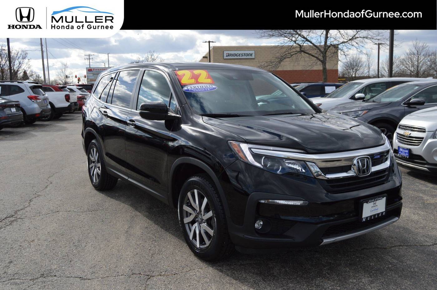 2022 Honda Pilot EX-L — SUV — 46,937 mi — Gurnee, IL