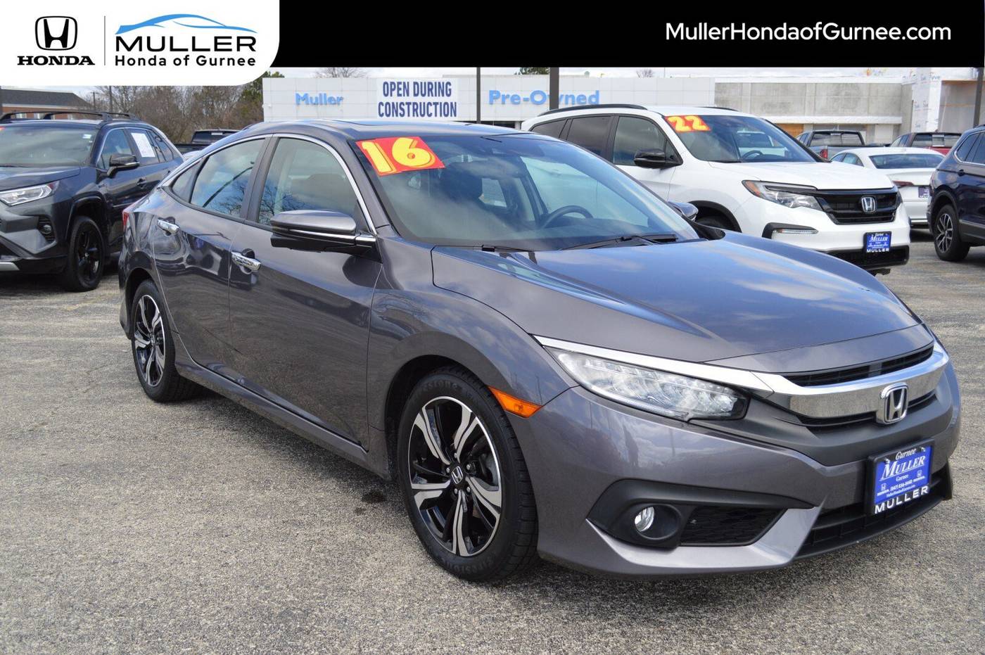 2016 Honda Civic Touring — Sedan — 103,238 mi — Gurnee, IL