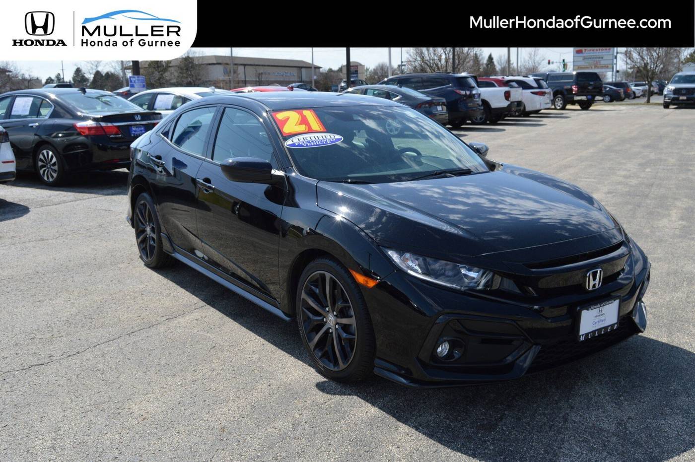 2021 Honda Civic Sport — Hatchback — 68,581 mi — Gurnee, IL