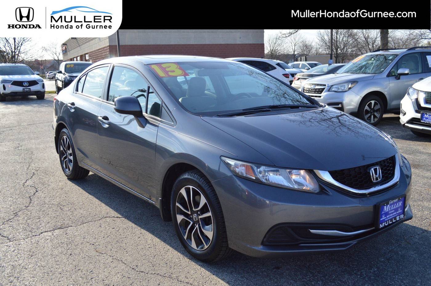 2013 Honda Civic EX — Sedan — 147,273 mi — Gurnee, IL