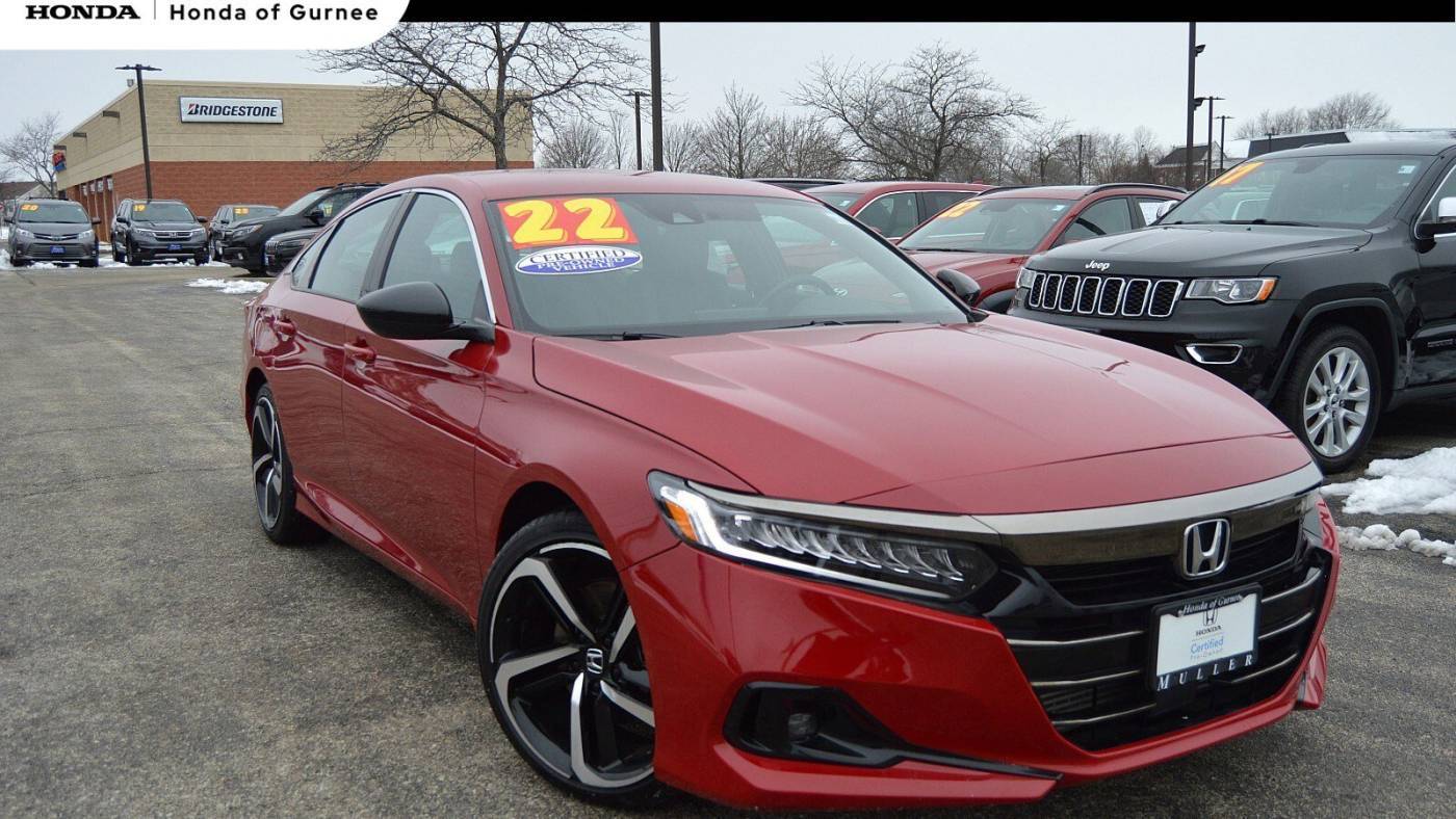 2022 Honda Accord Sport — Sedan — 54,832 mi — Gurnee, IL