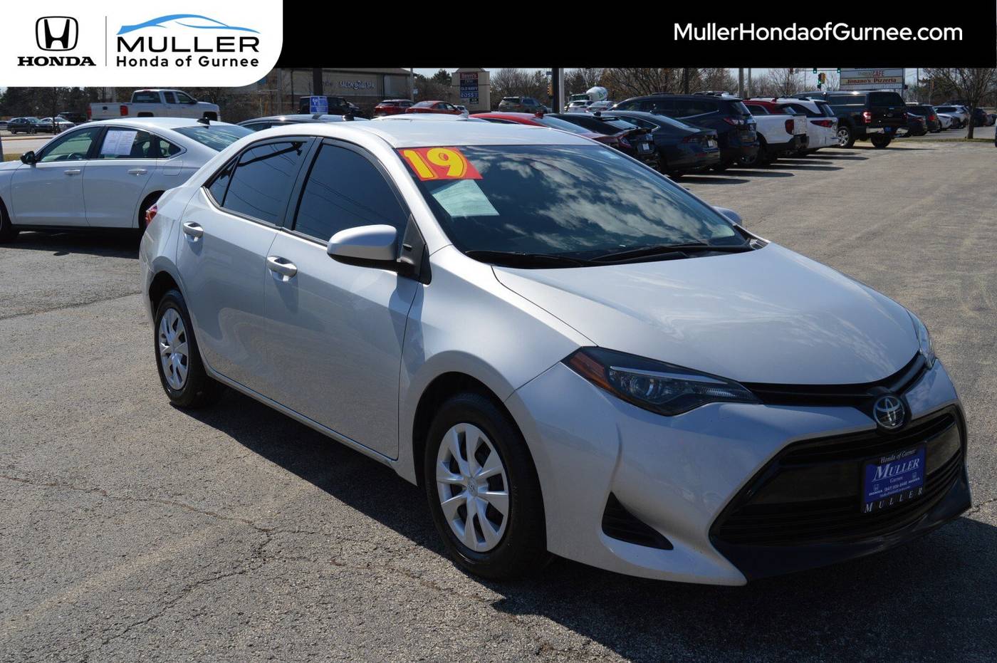 2019 Toyota Corolla L — Sedan — 85,385 mi — Gurnee, IL