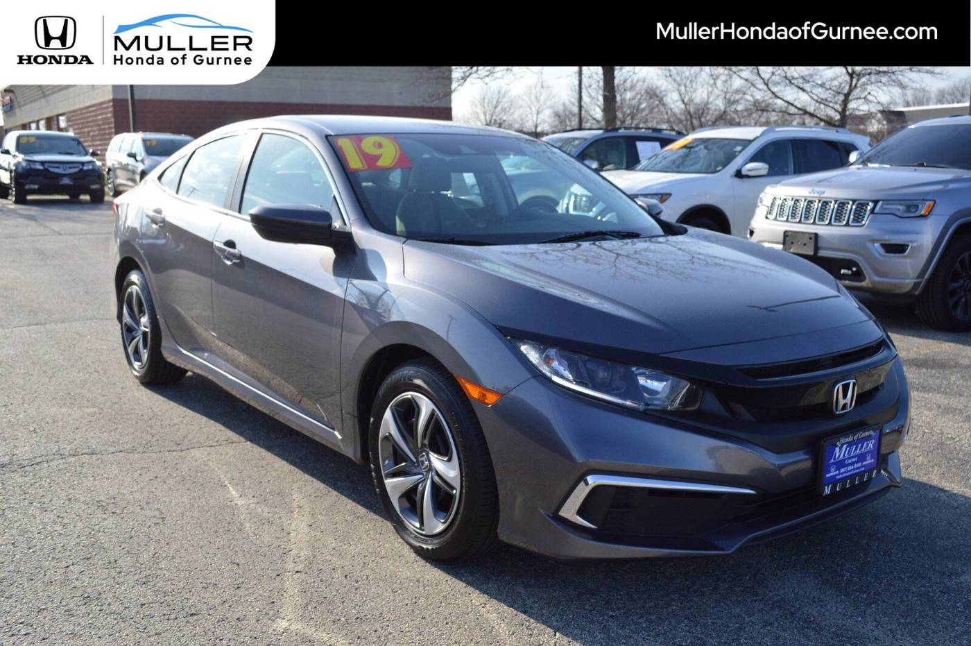 2019 Honda Civic LX — Sedan — 29,510 mi — Gurnee, IL