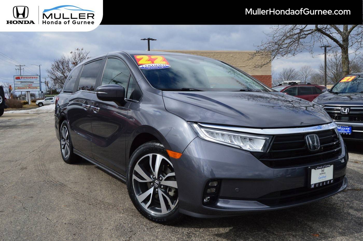 2022 Honda Odyssey Touring — Minivan — 46,946 mi — Gurnee, IL