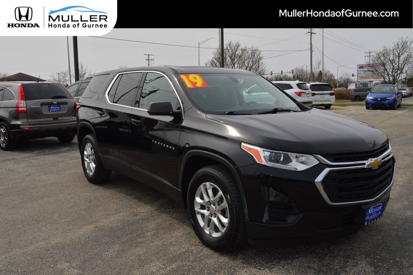 2019 Chevrolet Traverse LS — SUV — 74,384 mi — Gurnee, IL