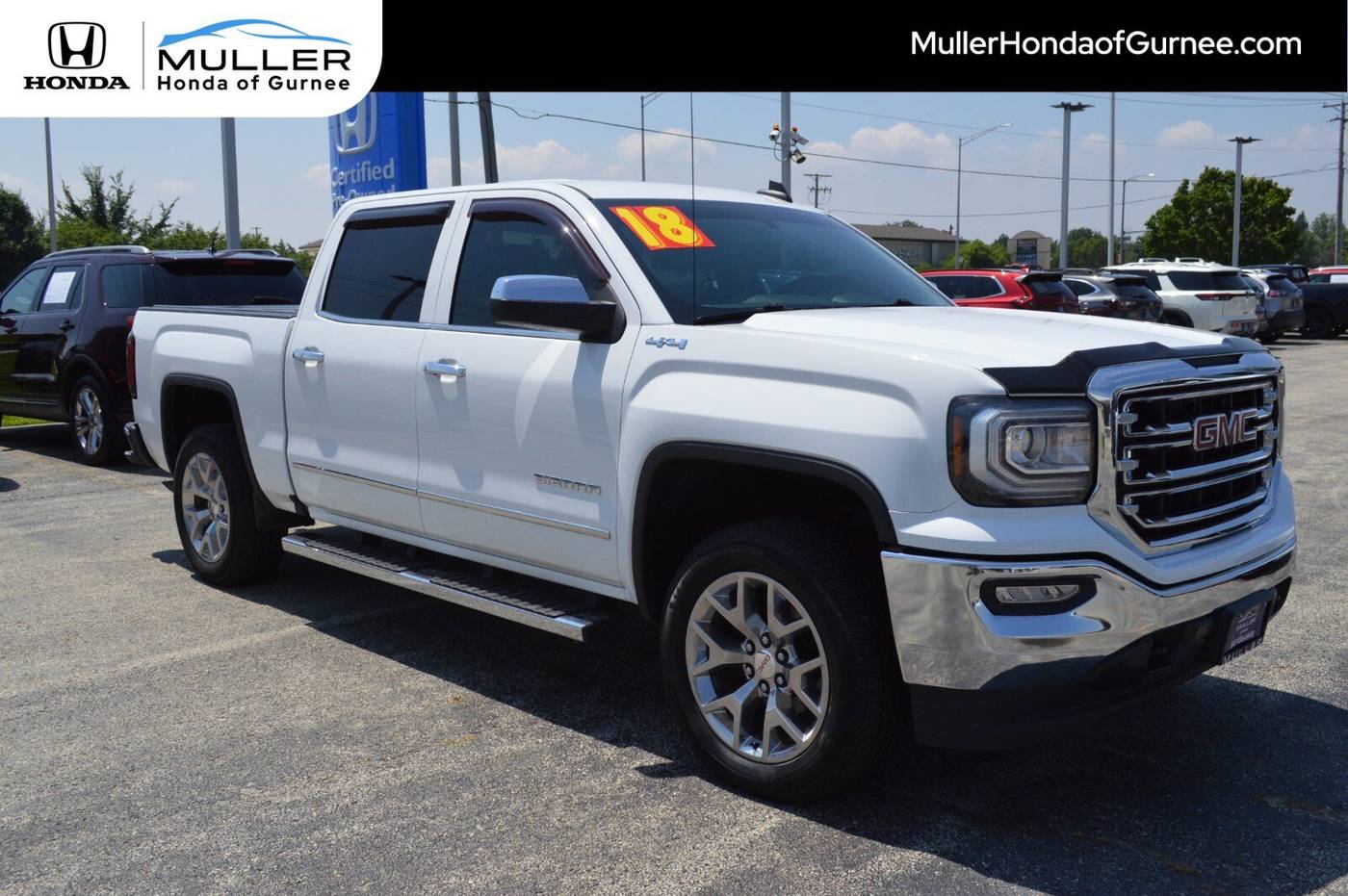 2018 GMC Sierra 1500 SLT — Pickup Truck — 81,013 mi — Gurnee, IL