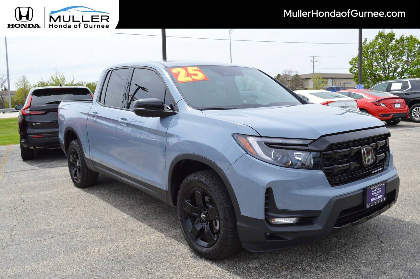 2025 Honda Ridgeline Black Edition — Pickup Truck — 10,620 mi — Gurnee, IL
