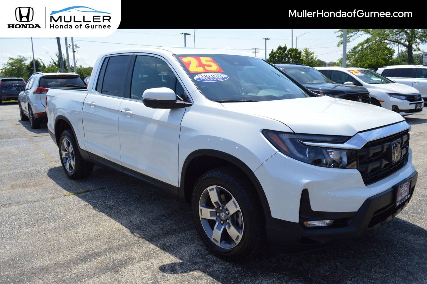 2025 Honda Ridgeline RTL — Pickup Truck — 1,312 mi — Gurnee, IL