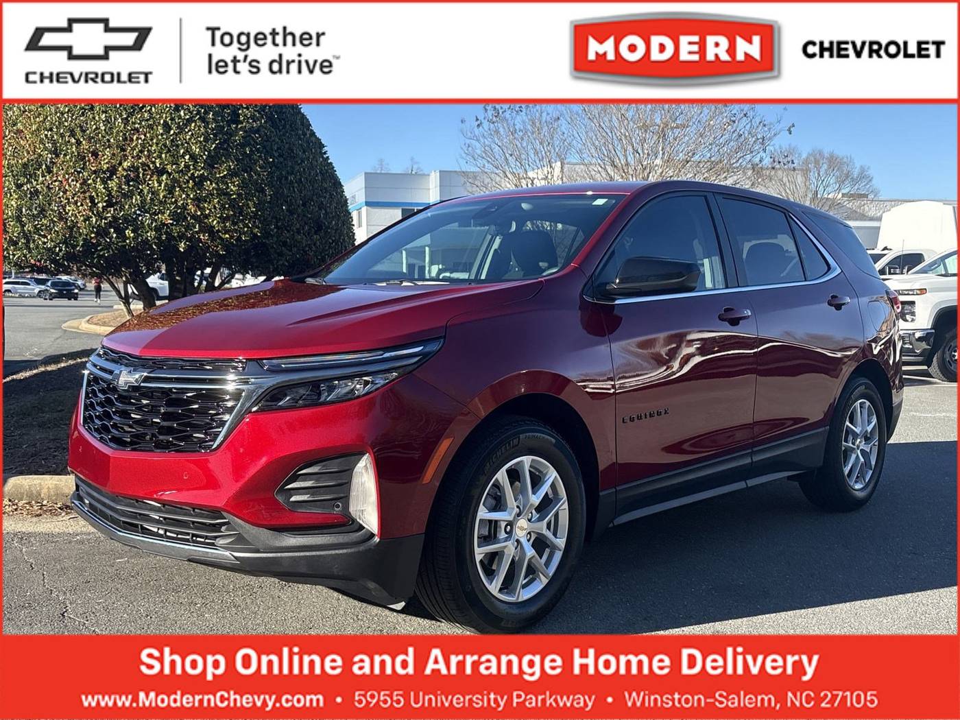 2024 Chevrolet Equinox LT — SUV — 3,844 mi — Winston Salem, NC