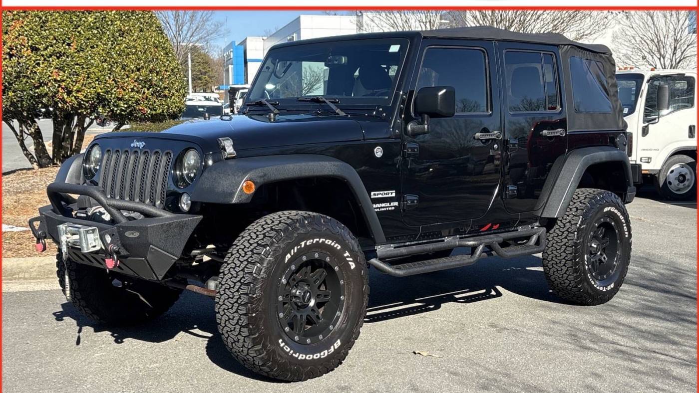 2016 Jeep Wrangler Sport — SUV — 105,099 mi — Winston Salem, NC