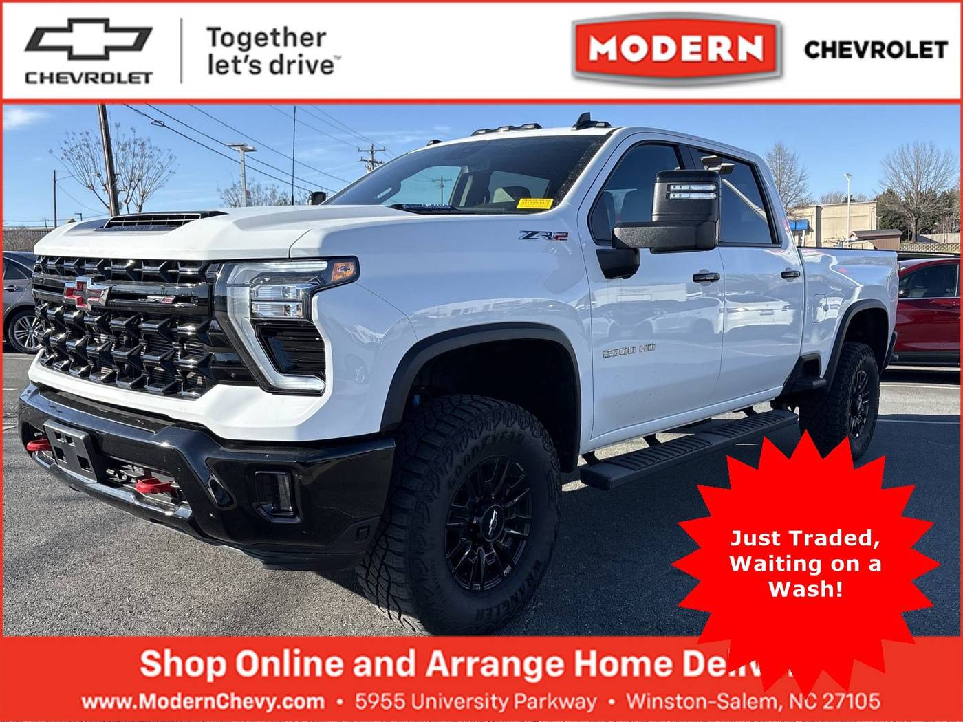 2024 Chevrolet Silverado 2500HD ZR2 — Pickup Truck — 17,669 mi — Winston Salem, NC