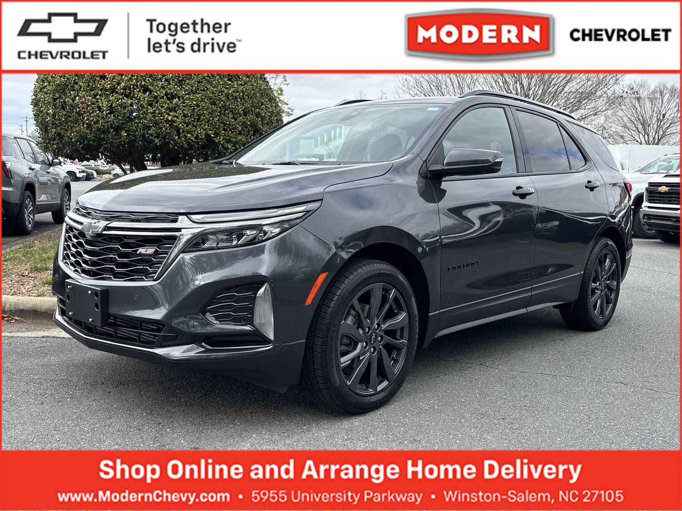 2022 Chevrolet Equinox RS — SUV — 24,545 mi — Winston Salem, NC