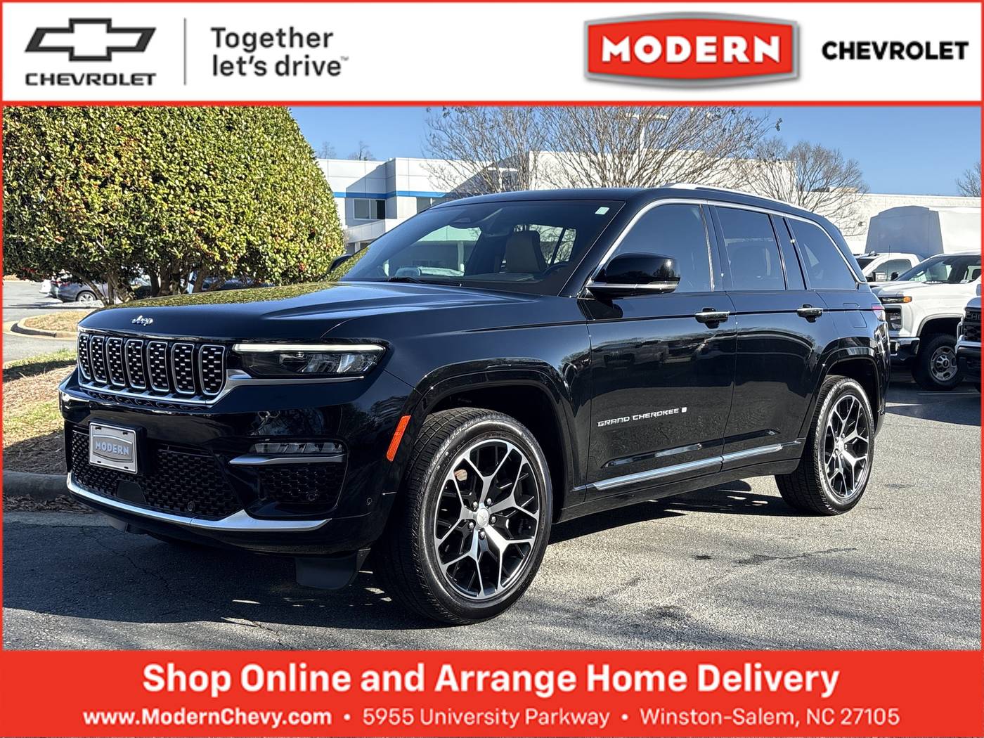 2023 Jeep Grand Cherokee Summit Reserve — SUV — 16,679 mi — Winston Salem, NC